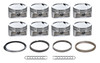 GM LS Dished Piston Set w/Rings 4.030 Bore