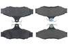 Posi-Quiet Extended Wear Brake Pads with Shims