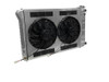 Radiator w/Fans C-10 Trk LS 73-87 Trans Raw