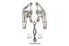 Turbo Exhaust Header Set SBC 1-7/8 304SS
