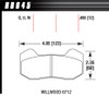 BRAKE PAD DYNAPRO 6 FRONT AND REAR DTC-30