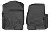 17-   Ford F250 Front Floor Liners Black