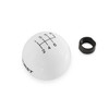 F-Body 6-Speed White Classic Shift Knob