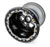 Splined Wheel B/L 10x10 4in BS 27Spl Black