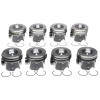 Piston Set w/Rings Ford 6.4L Diesel 8pk