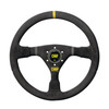 WRC Steering Wheel Black Suede