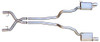 05-10 Mustang 4.0L 2.5in Cat Back Exhaust System
