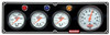 3-1 Gauge Panel OP/WT/OT w/3-3/8in Tach Black