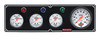 3-1 Gauge Panel OP/WT/FP w/3-3/8in Tach Black