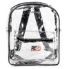 Backpack Clear w/Black Trim
