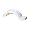 Plastic Fender 14in Tire Size White w/S w/UPC