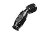 8AN 30 Degree PTFE Reusable Hose End Black