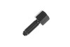4AN Male Bulkhead to 1/8in FPT Black