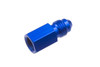 4AN Male to 1/8in NPT FM Gauge Adapter STR Blue