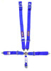 5 Pt Harness System Q/R Blue Roll Bar 2in