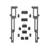 Spark Plug Wire Loom SBC Black
