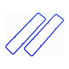 Blue Rubber SB Chevy Valve Cover Gaskets Pair