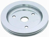 Pol Alum SBC Double Gro ove Pulley