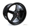 92 Drag Star Bracket Rac er Gloss Black  17x10.5