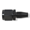 6AN Straight Swivel Without Socket Black