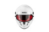 Helmet Stealth Medium / Large White Red SA2025