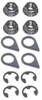 Turbo Locking Nut Kit - 8mm x 1.25 (4)