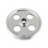 Type II Power Steering Pulley 6 Groove Chrome