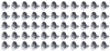 Large Head Dzus Buttons .500 Long 50 Pack