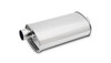 STREETPOWER Oval Muffler 3.50in Inlet/Outlet