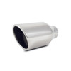 4in Outlet O.D. Round Stainless Steel Tip