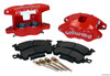 Front Caliper Kit D52/ Big GM Red Powdercoat