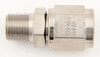 #4 Stl Str Fem to 1/8in NPT Swivel Adapter