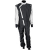Suit ZK-40 Karting Sml Black Silver