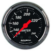 2-1/16 D/B Water Temp Gauge 120-240 Degrees