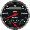 3-3/8in D/B Tach/Speedo Combo