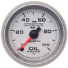 2-1/16in U/L II Oil Pressure Gauge 0-100psi