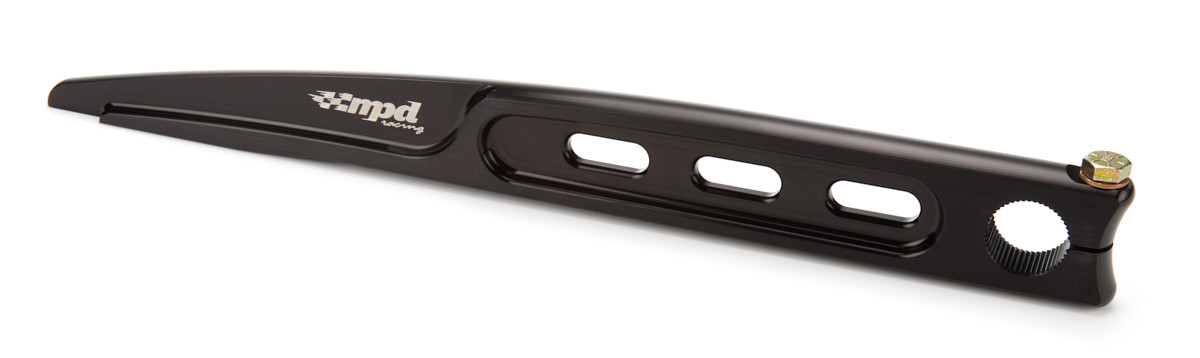 Torsion Arm - Front - Passenger Side - 1-1/8 in x 48 Spline - 17.5 in Long - Hardware Included - Aluminum - Black Anodized - Sprint Car - Each