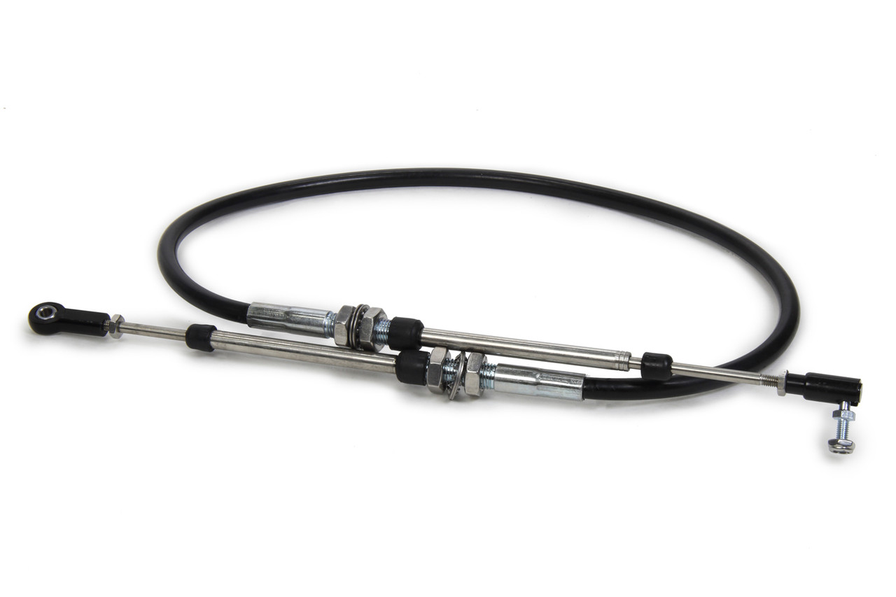 Shifter Cable - 44 in Long - Steel Cable - Plastic Liner - Sprint Car - Each