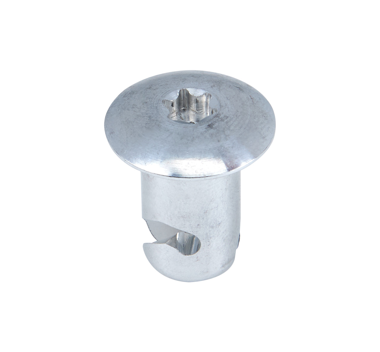 Quick Turn Fastener - Oval Head - Torx - 7/16 x 0.550 in Body - Aluminum - Natural - Set of 10