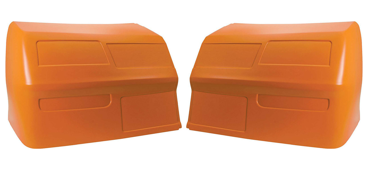 Nose - MD3 - 2-Piece Complete - Plastic - Orange - Chevy Monte Carlo SS 1983-88 - Kit