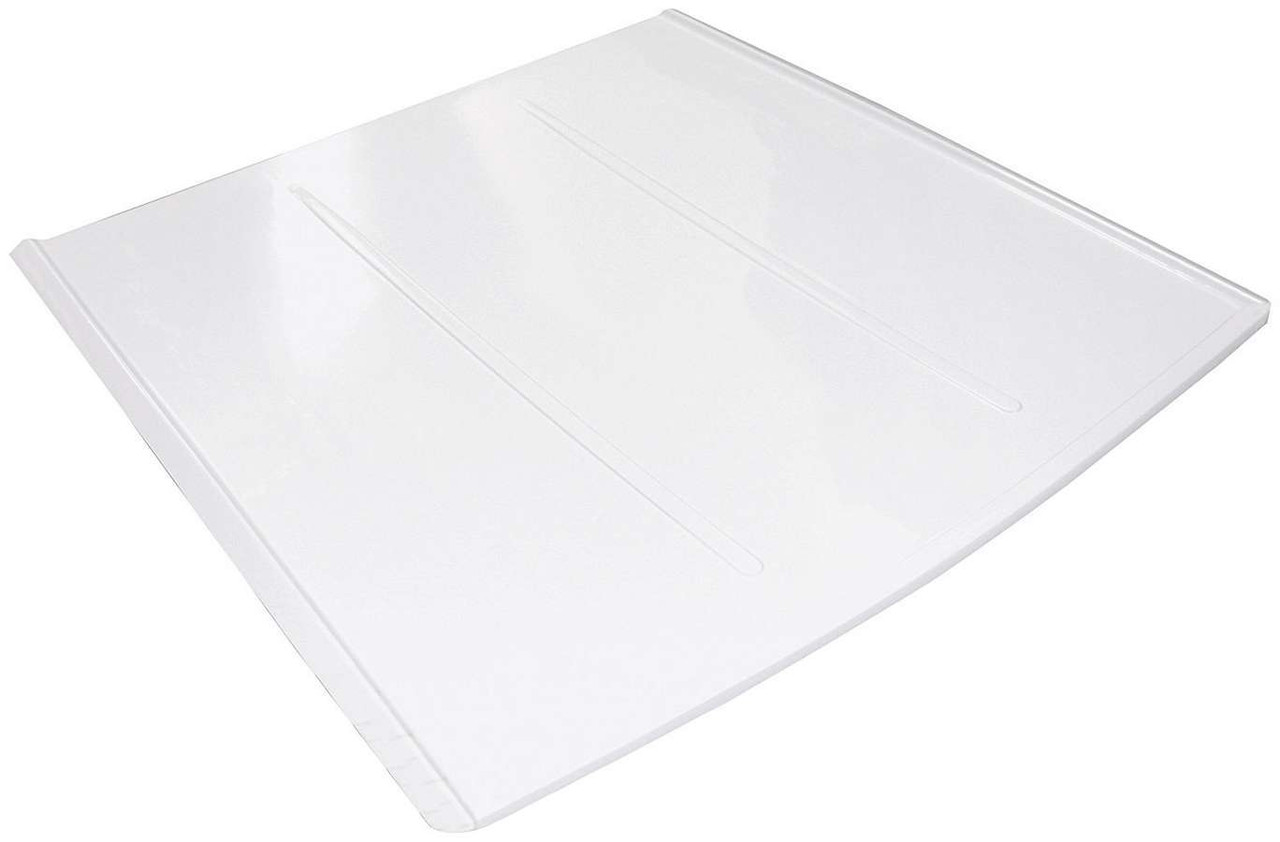 Roof - Extended Dirt - 54 in Long - 51 in Wide - Fiberglass - White - Each