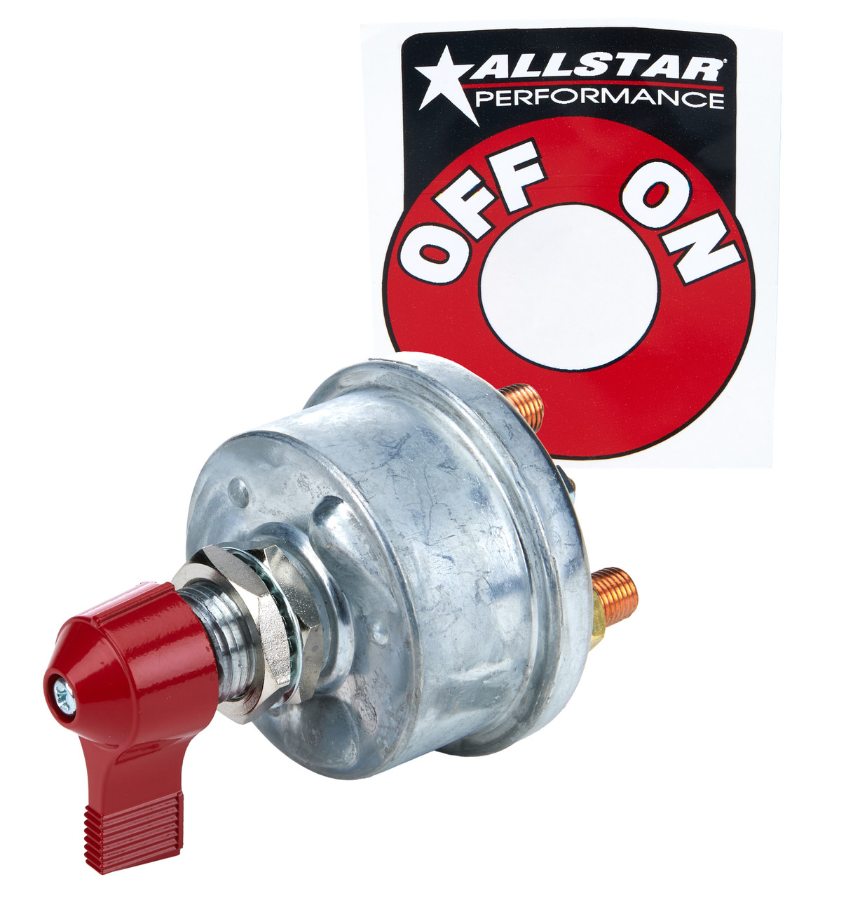 Battery Disconnect - Rotary Switch - Panel Mount - 175 Amps - 12V - Alternator Posts - Each