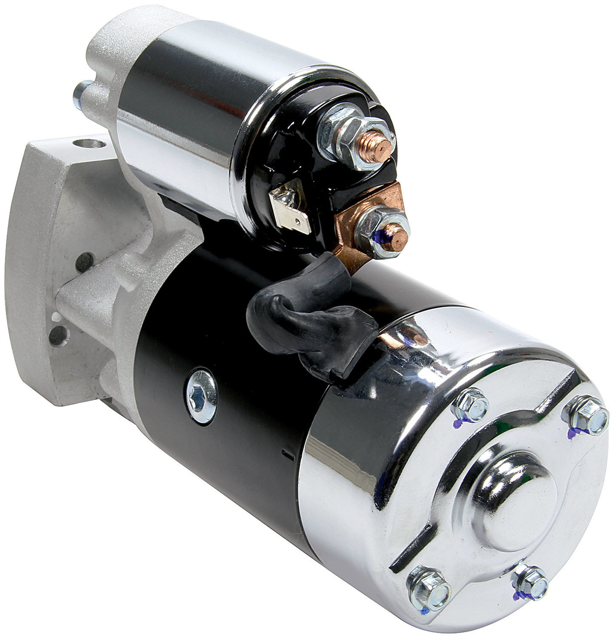 Starter - High-Torque - 3.75:1 Gear Reduction - Black - 168 Tooth Flywheel - GM LS-Series - Each