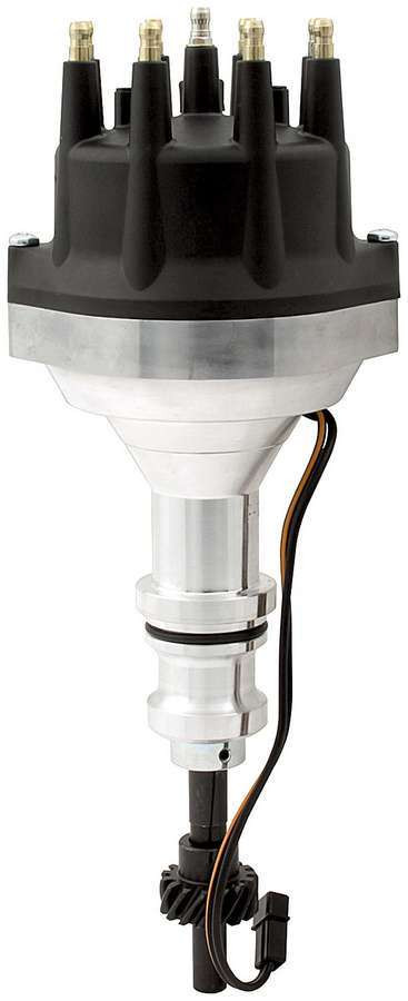 Distributor - Race - Magnetic Pickup - Mechanical Advance - HEI Style Terminal - Black - Small Block Ford - Each