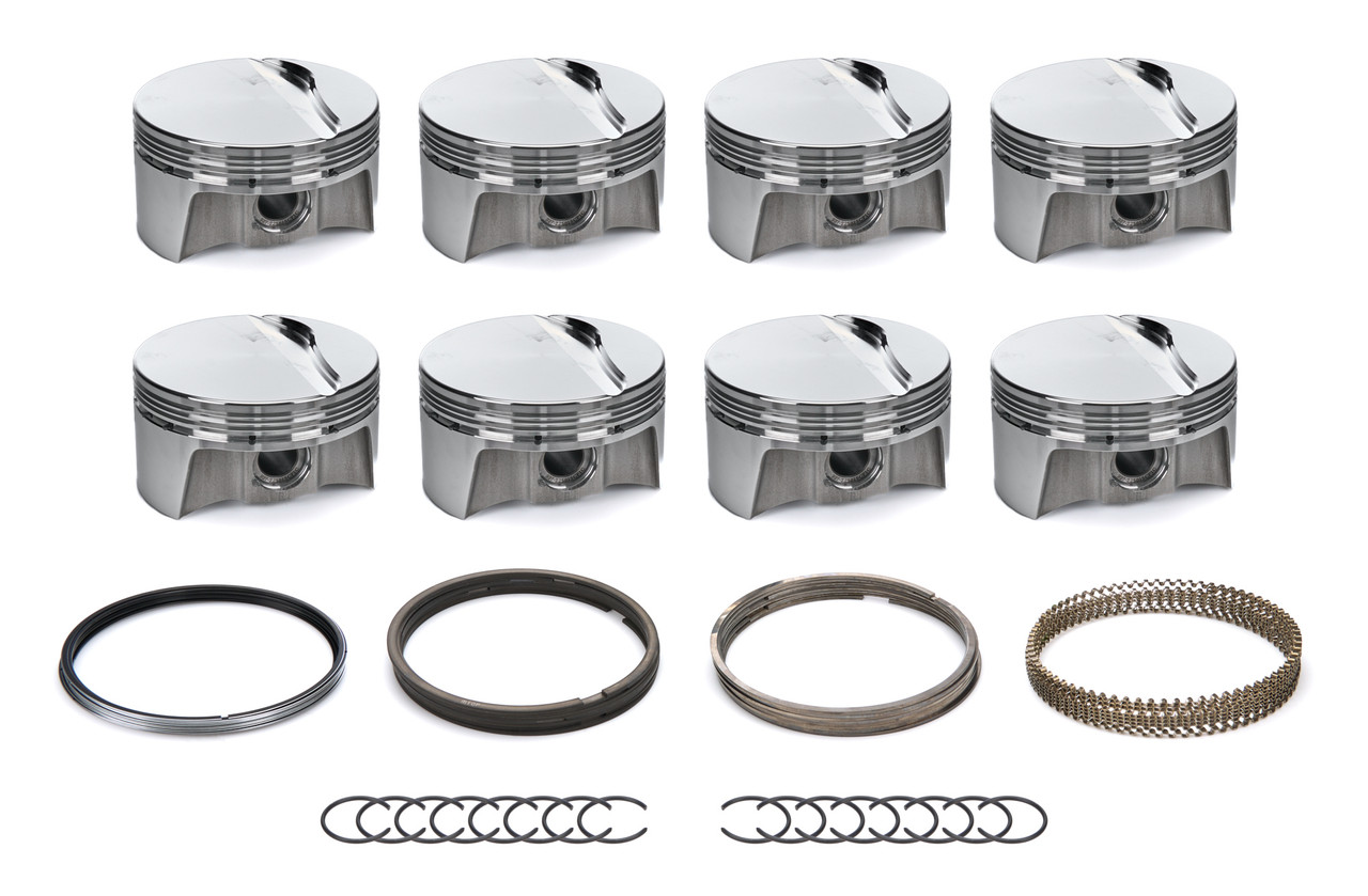 GM LS F/T Piston Set w/Rings 3.905 Bore