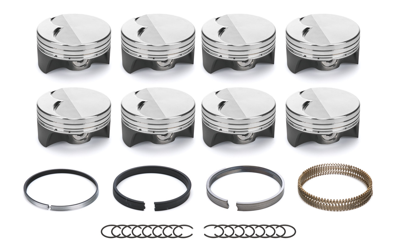 LSX FT Piston Set 4.125 Bore -4.8cc 12-Degree