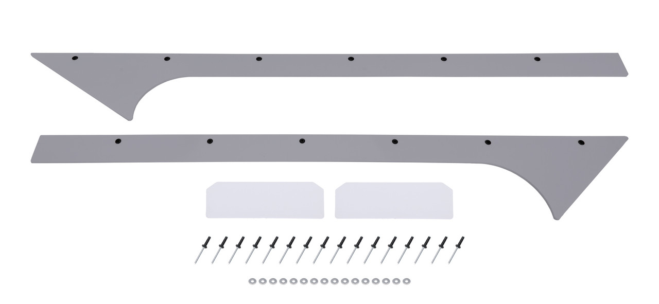 Pillar A Pair Late Model Gray