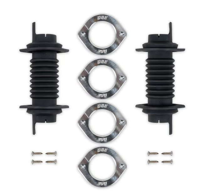 Door Jamb Wiring Boot Kit - Billet Trim