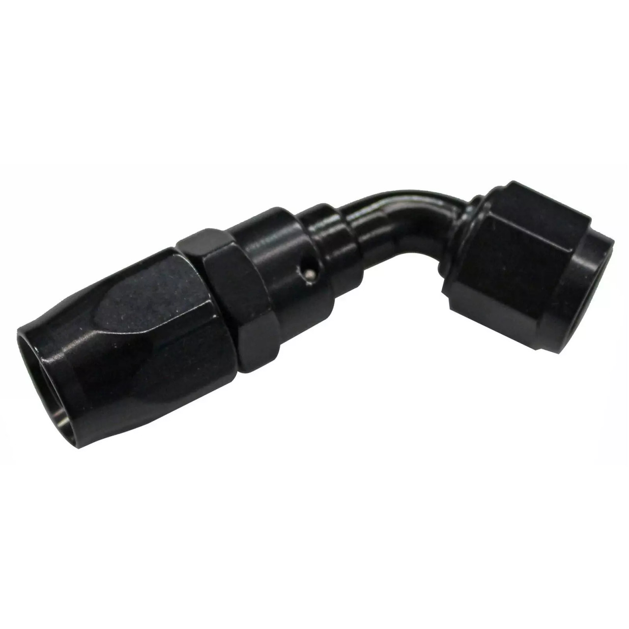 6an 60-Degree Hose End Black