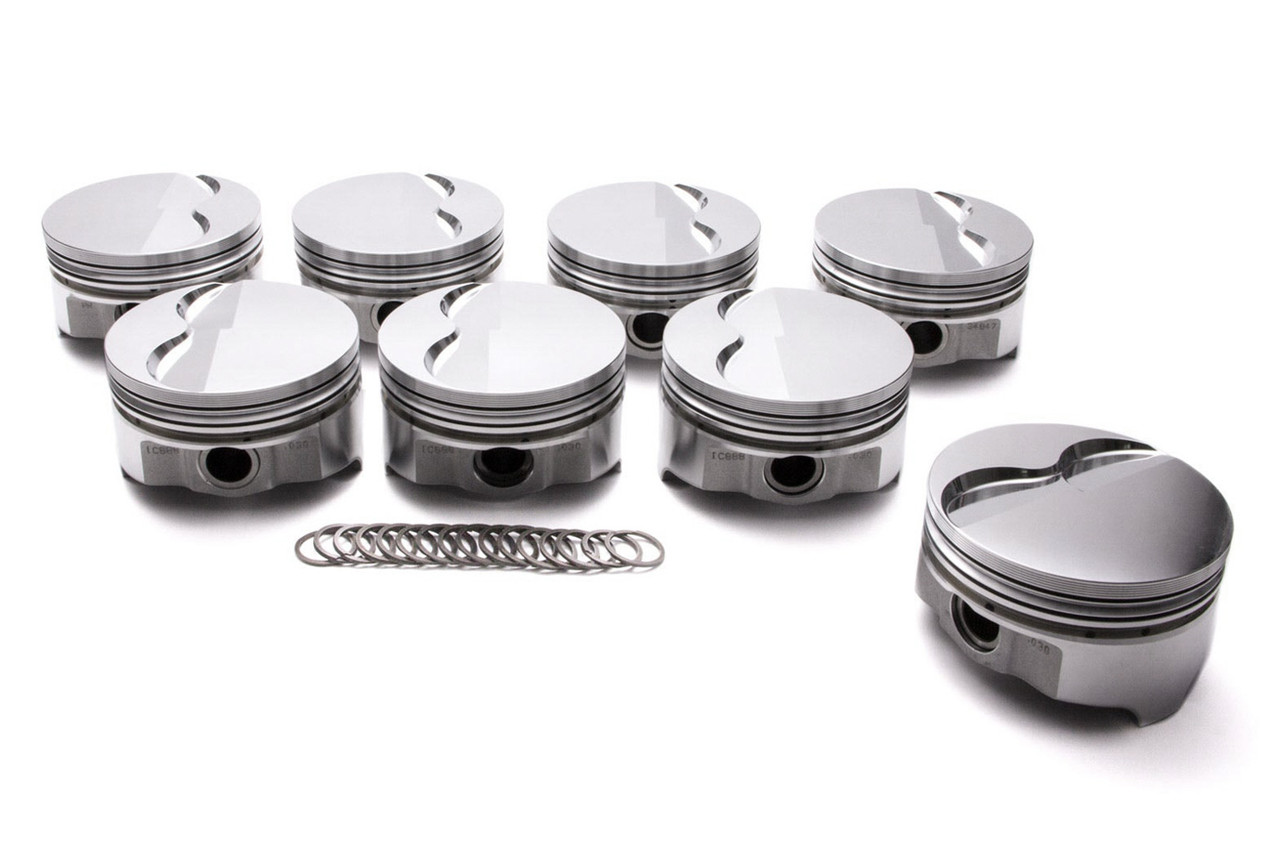Pontiac V8 FT Piston Set 4.155 Bore -4.30cc